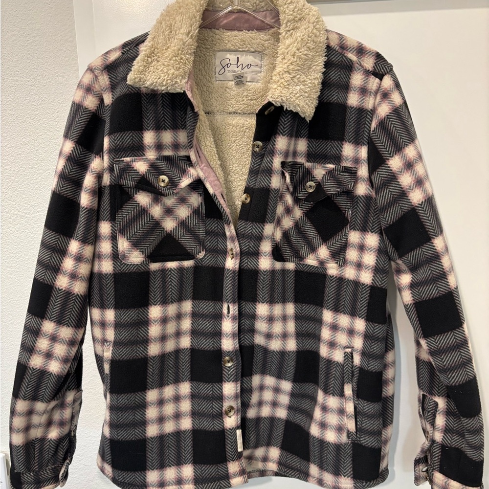 Womens flannel jacket